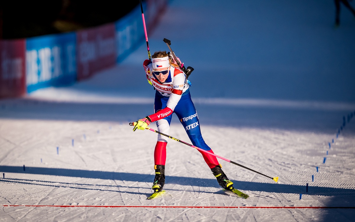 Markéta Davidová, , sprint žen, SP Annecy - Le Grand Bornand 2025